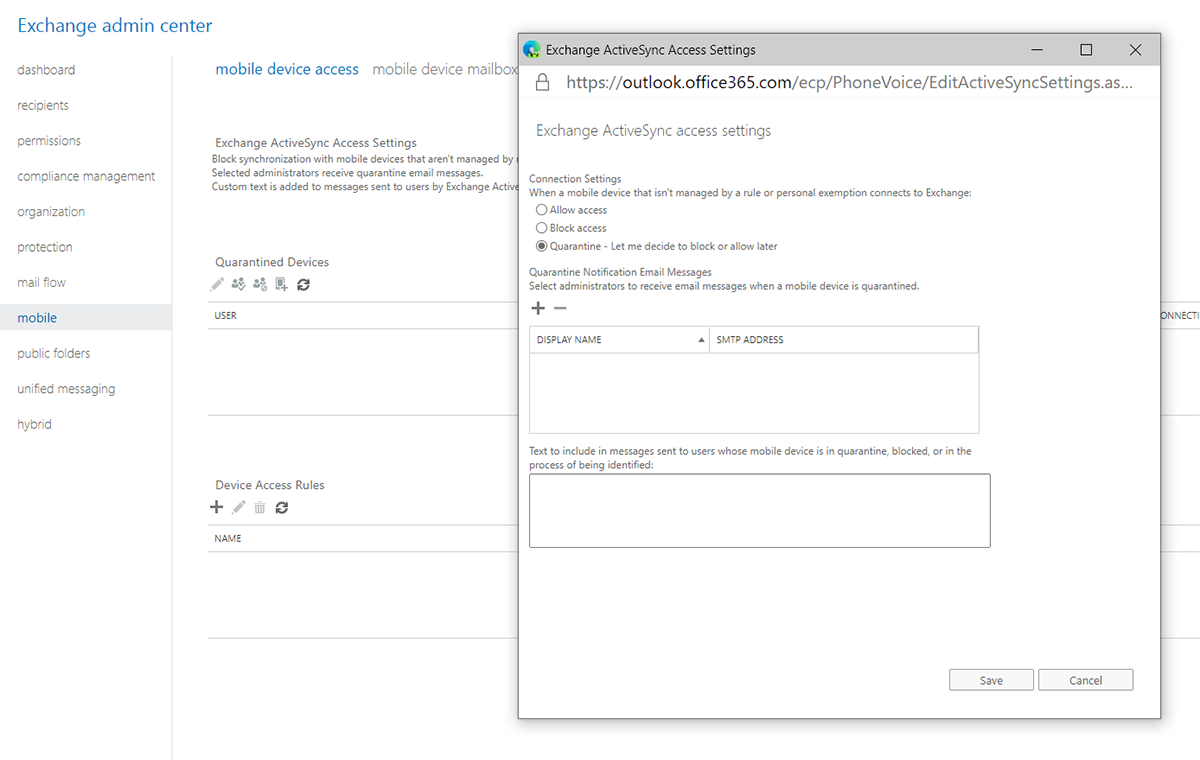 Why Not To Use Activesync Rules To Control Access To Exchange Online Gurot